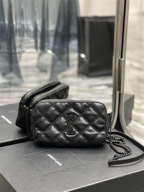 ysl zipper bag|More.